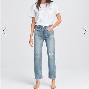 Rag & Bone Maya Hight Rise Ankle Straight